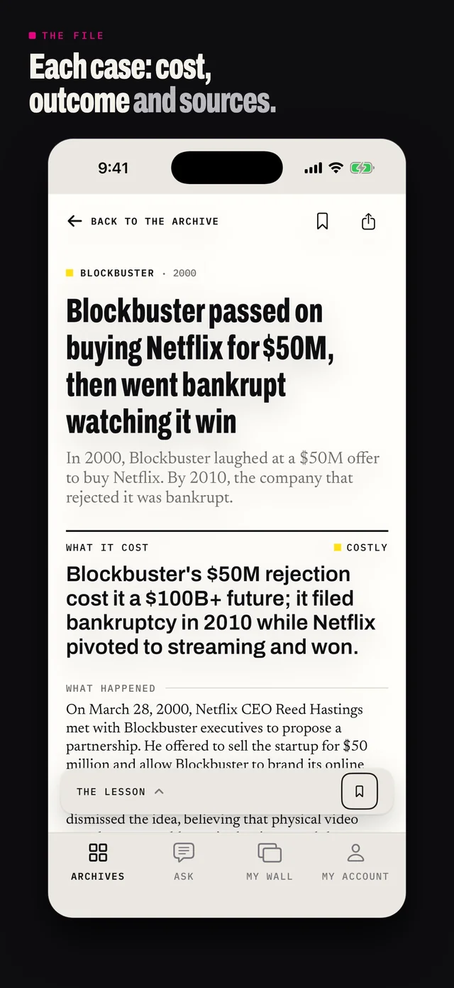A real case in the iPhone app: the Blockbuster decision, its outcome and sources